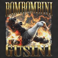 Bombombini Gusini Funny Italian Brainrot Meme Bootleg Golf Towel