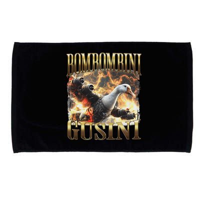 Bombombini Gusini Funny Italian Brainrot Meme Bootleg Microfiber Hand Towel