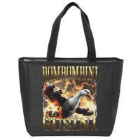 Bombombini Gusini Funny Italian Brainrot Meme Bootleg Zip Tote Bag