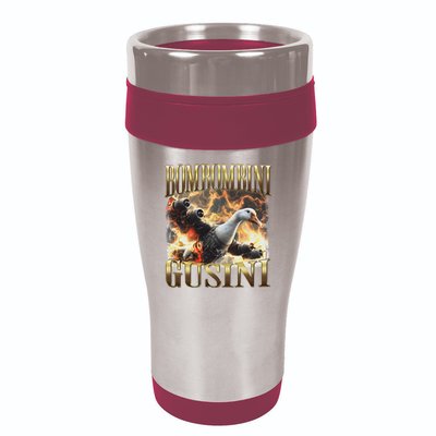 Bombombini Gusini Funny Italian Brainrot Meme Bootleg 16oz Travel Tumbler