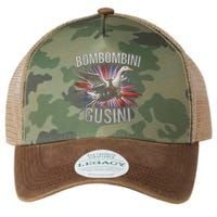 Bombombini Gusini Funny Italian Brainrot Meme Bootleg  Legacy Tie Dye Trucker Hat