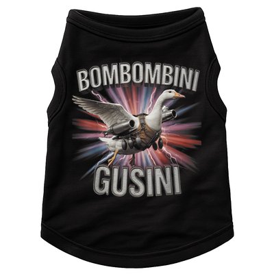 Bombombini Gusini Funny Italian Brainrot Meme Bootleg  Doggie Tank