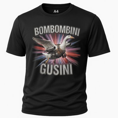Bombombini Gusini Funny Italian Brainrot Meme Bootleg  Performance Shirt