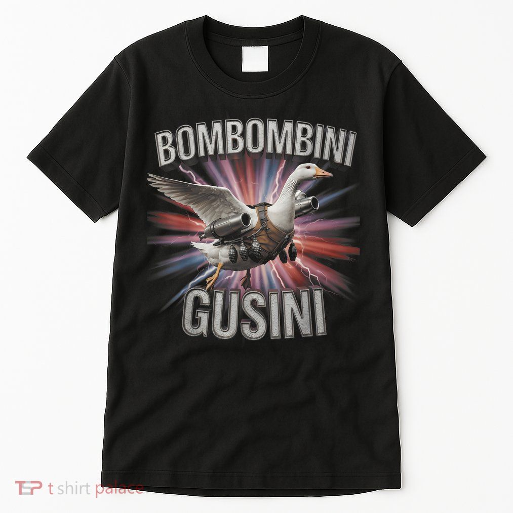 Bombombini Gusini Funny Italian Brainrot Meme Bootleg  Tall T-Shirt