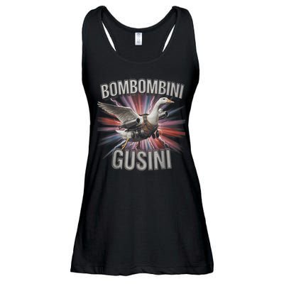 Bombombini Gusini Funny Italian Brainrot Meme Bootleg  Ladies Essential Flowy Tank