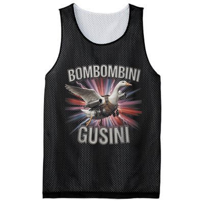 Bombombini Gusini Funny Italian Brainrot Meme Bootleg  Mesh Reversible Basketball Jersey Tank