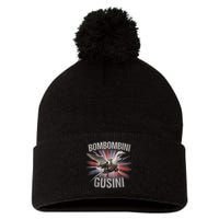 Bombombini Gusini Funny Italian Brainrot Meme Bootleg  Pom Pom 12in Knit Beanie