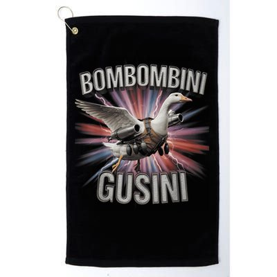 Bombombini Gusini Funny Italian Brainrot Meme Bootleg  Golf Towel
