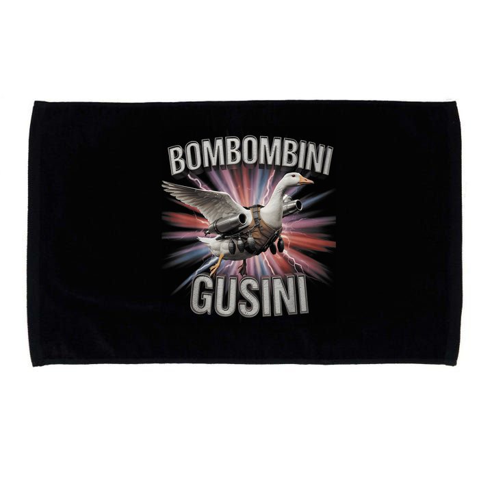 Bombombini Gusini Funny Italian Brainrot Meme Bootleg  Microfiber Hand Towel