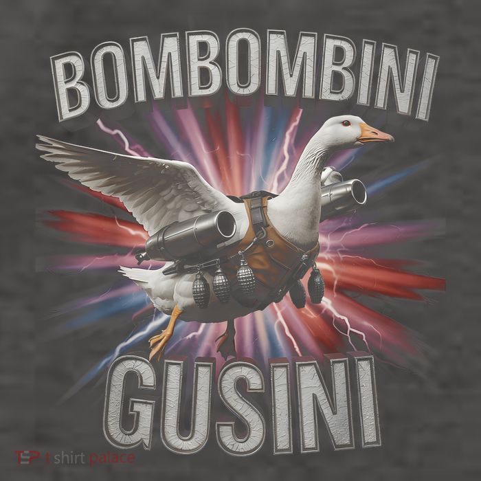 Bombombini Gusini Funny Italian Brainrot Meme Bootleg  Vector Backpack