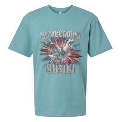 Bombombini Gusini Funny Italian Brainrot Meme Bootleg  Sueded Cloud Jersey T-Shirt