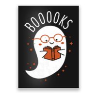 Booooks Ghost Funny Halloween Teacher Book Library Reading Poster