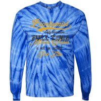 Biochemist Gift Funny Biological Chemist Idea Gift Tie-Dye Long Sleeve Shirt