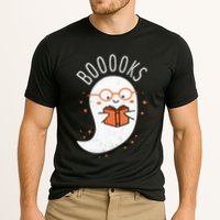 Booooks Ghost Funny Halloween Teacher Book Library Reading Performance Shirt