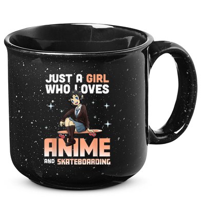 Best Gifts For Anime Lovers Anime Skateboard Anime 15oz Campfire Ceramic Mug