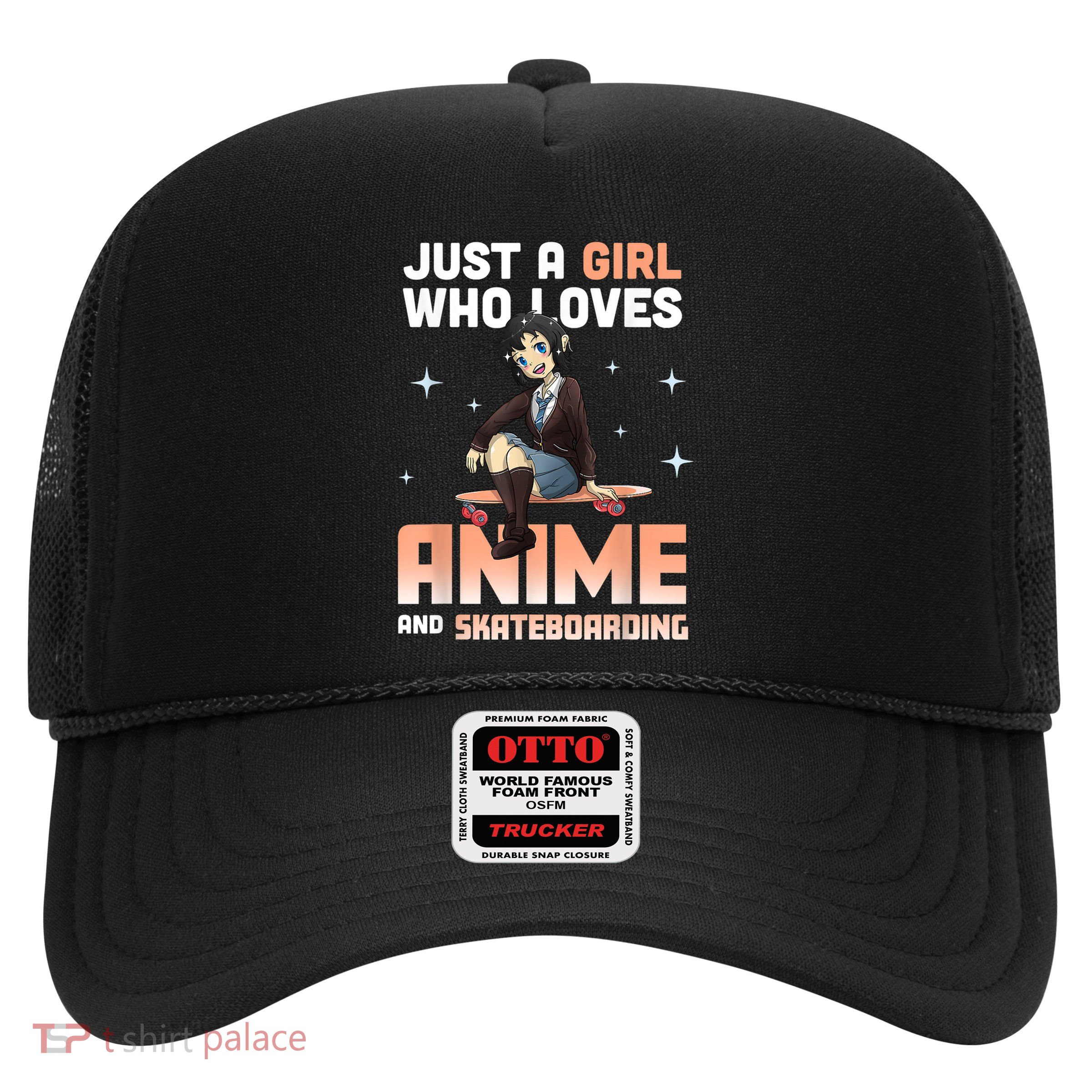 Best Gifts For Anime Lovers Anime Skateboard Anime Trucker Hat