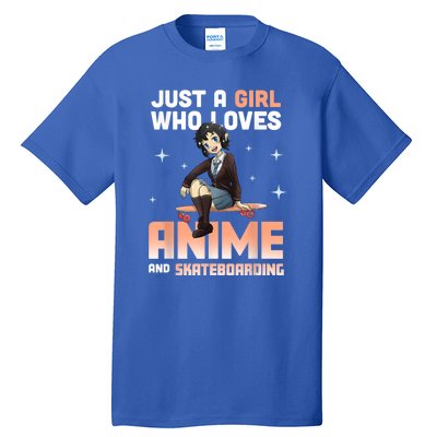 Best Gifts For Anime Lovers Anime Skateboard Anime Tall T-Shirt