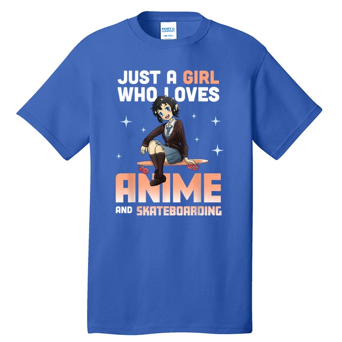 Best Gifts For Anime Lovers Anime Skateboard Anime Tall T-Shirt