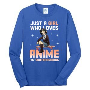 Best Gifts For Anime Lovers Anime Skateboard Anime Tall Long Sleeve T-Shirt