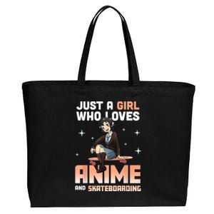 Best Gifts For Anime Lovers Anime Skateboard Anime Cotton Canvas Jumbo Tote