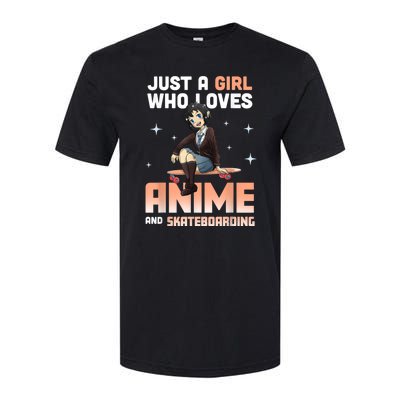 Best Gifts For Anime Lovers Anime Skateboard Anime Softstyle® CVC T-Shirt