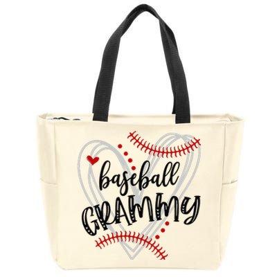 Baseball Grammy For Grandma Mimi Nana Mother's Day Zip Tote Bag