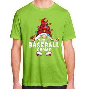 Baseball Gnome Family Matching Christmas Funny Pajama Adult ChromaSoft Performance T-Shirt