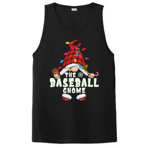 Baseball Gnome Family Matching Christmas Funny Pajama PosiCharge Competitor Tank