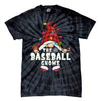 Baseball Gnome Family Matching Christmas Funny Pajama Tie-Dye T-Shirt