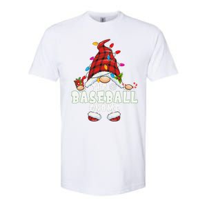 Baseball Gnome Family Matching Christmas Funny Pajama Softstyle CVC T-Shirt