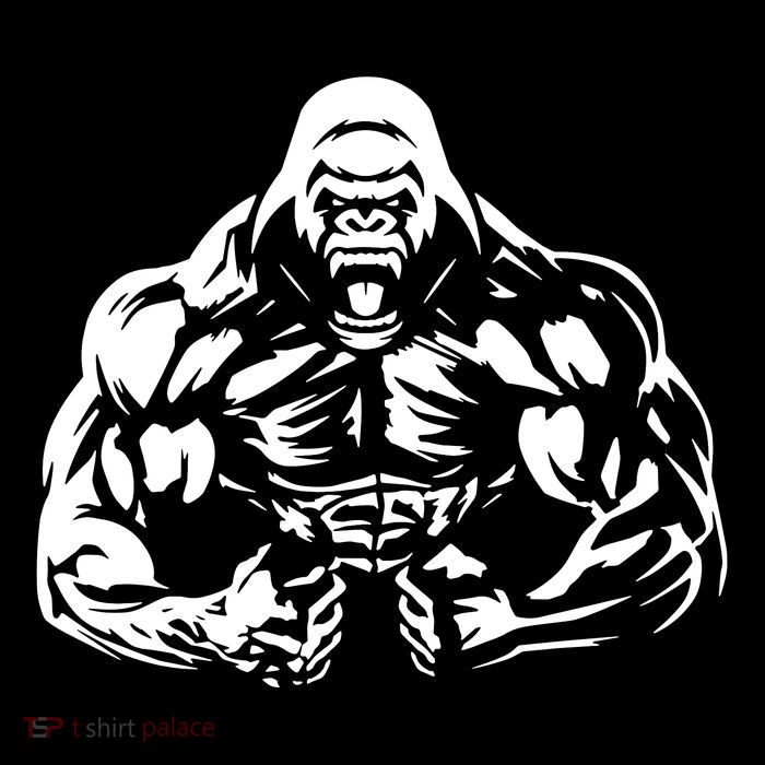 Bodybuilding Gorilla For The Next Workout In The Gym Wool Snapback Cap