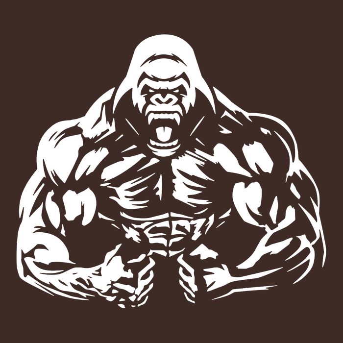 Bodybuilding Gorilla For The Next Workout In The Gym Cooling Performance Crew T-Shirt