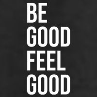 Be Good Feel Good Quote Adult Drive Performance Visor