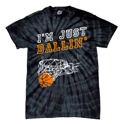 Basketball Gift For Coach Player Tie-Dye T-Shirt