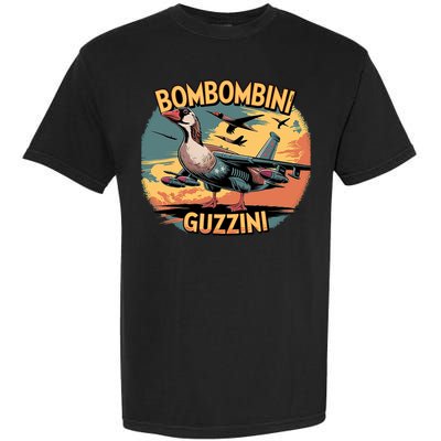 Bombombini Guzzini Funny Italian Brainrot Meme Humor Gen Z  Garment-Dyed Heavyweight T-Shirt