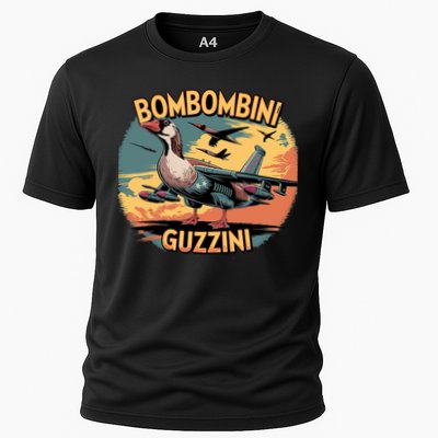 Bombombini Guzzini Funny Italian Brainrot Meme Humor Gen Z  Performance Shirt