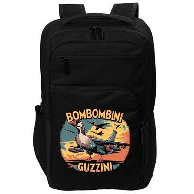 Bombombini Guzzini Funny Italian Brainrot Meme Humor Gen Z  Impact Tech Backpack