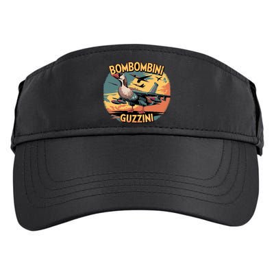 Bombombini Guzzini Funny Italian Brainrot Meme Humor Gen Z  Adult Drive Performance Visor