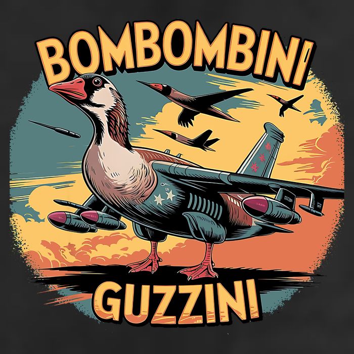 Bombombini Guzzini Funny Italian Brainrot Meme Humor Gen Z  Adult Drive Performance Visor