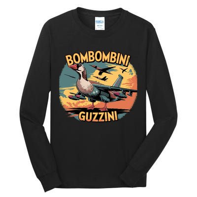 Bombombini Guzzini Funny Italian Brainrot Meme Humor Gen Z  Tall Long Sleeve T-Shirt