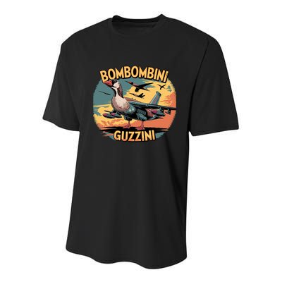 Bombombini Guzzini Funny Italian Brainrot Meme Humor Gen Z  Youth Performance Sprint T-Shirt