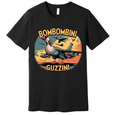 Bombombini Guzzini Funny Italian Brainrot Meme Humor Gen Z  Premium T-Shirt