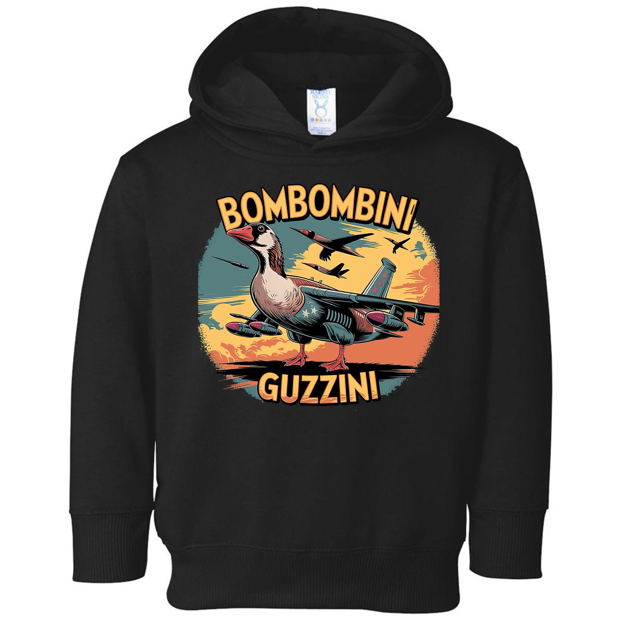 Bombombini Guzzini Funny Italian Brainrot Meme Humor Gen Z  Toddler Hoodie