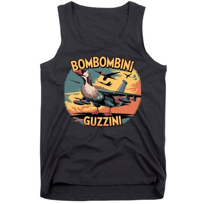 Bombombini Guzzini Funny Italian Brainrot Meme Humor Gen Z  Tank Top
