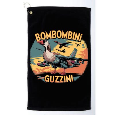 Bombombini Guzzini Funny Italian Brainrot Meme Humor Gen Z  Golf Towel