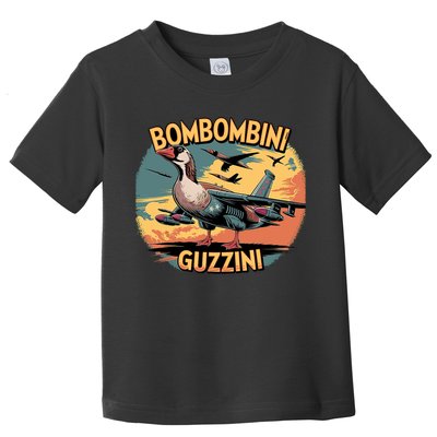 Bombombini Guzzini Funny Italian Brainrot Meme Humor Gen Z  Toddler T-Shirt