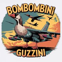 Bombombini Guzzini Funny Italian Brainrot Meme Humor Gen Z  Garment-Dyed Sweatshirt