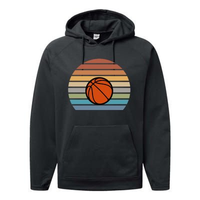 Basketball Gift For Basketball Fan Sport Team Performance Fleece Hoodie