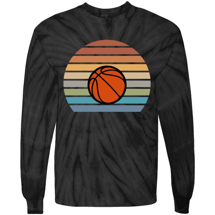 Basketball Gift For Basketball Fan Sport Team Tie-Dye Long Sleeve Shirt