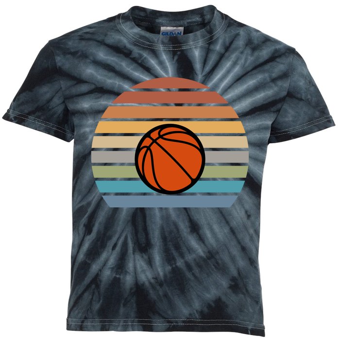 Basketball Gift For Basketball Fan Sport Team Kids Tie-Dye T-Shirt